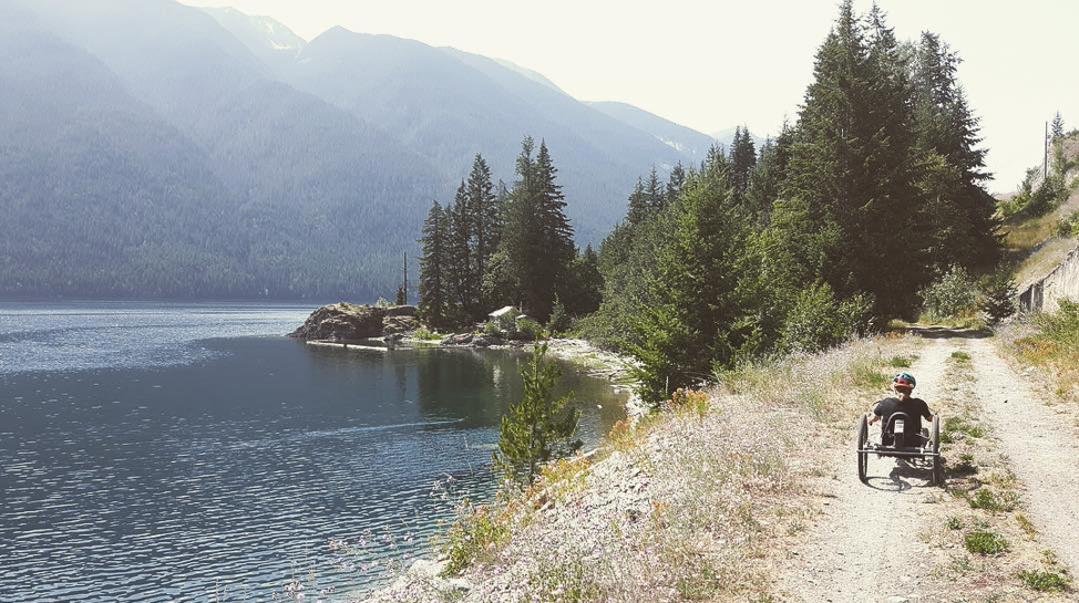 Adaptive biking trails. Photo: Mike Riediger