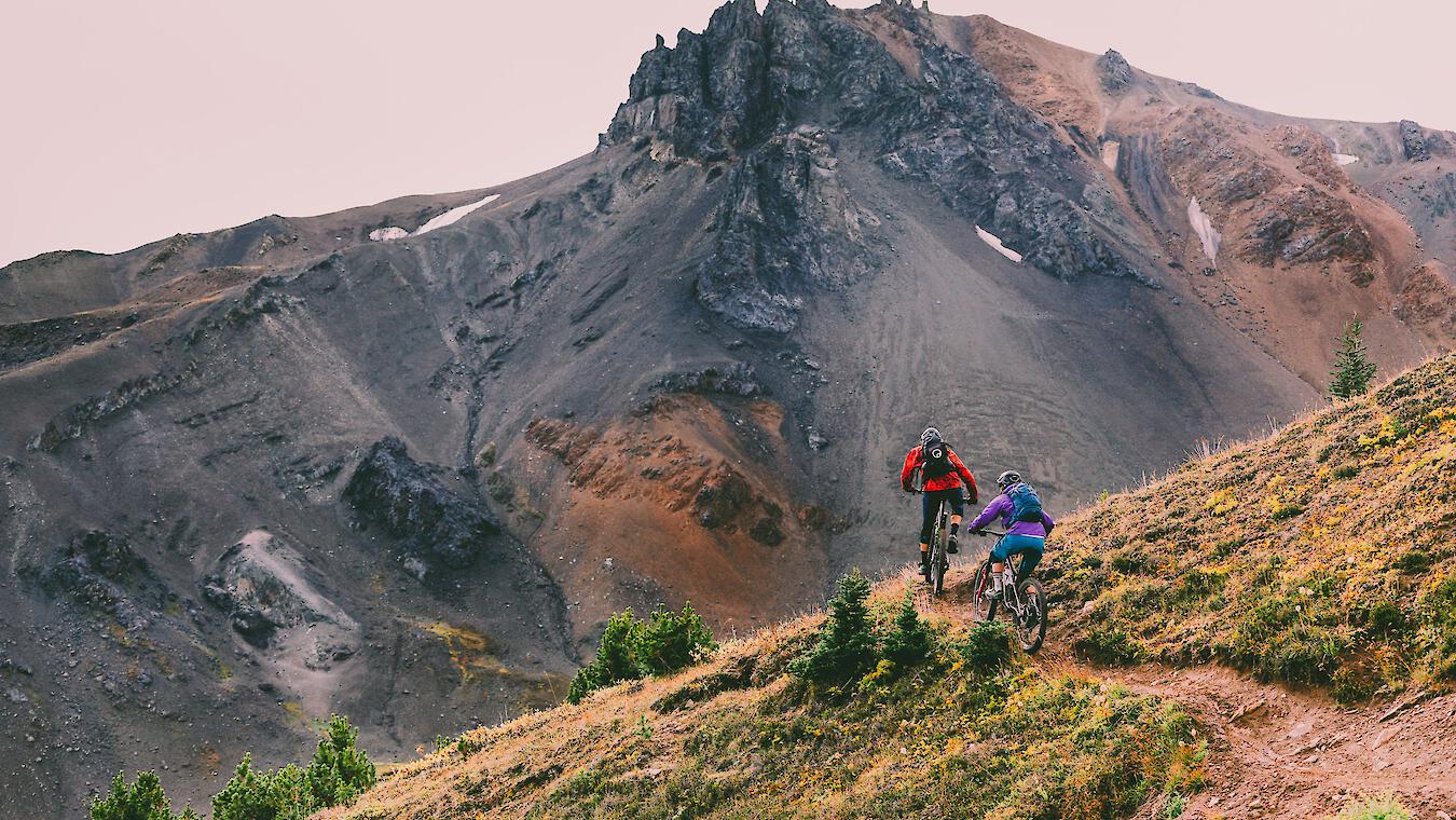 chilcotin mountain biking trip