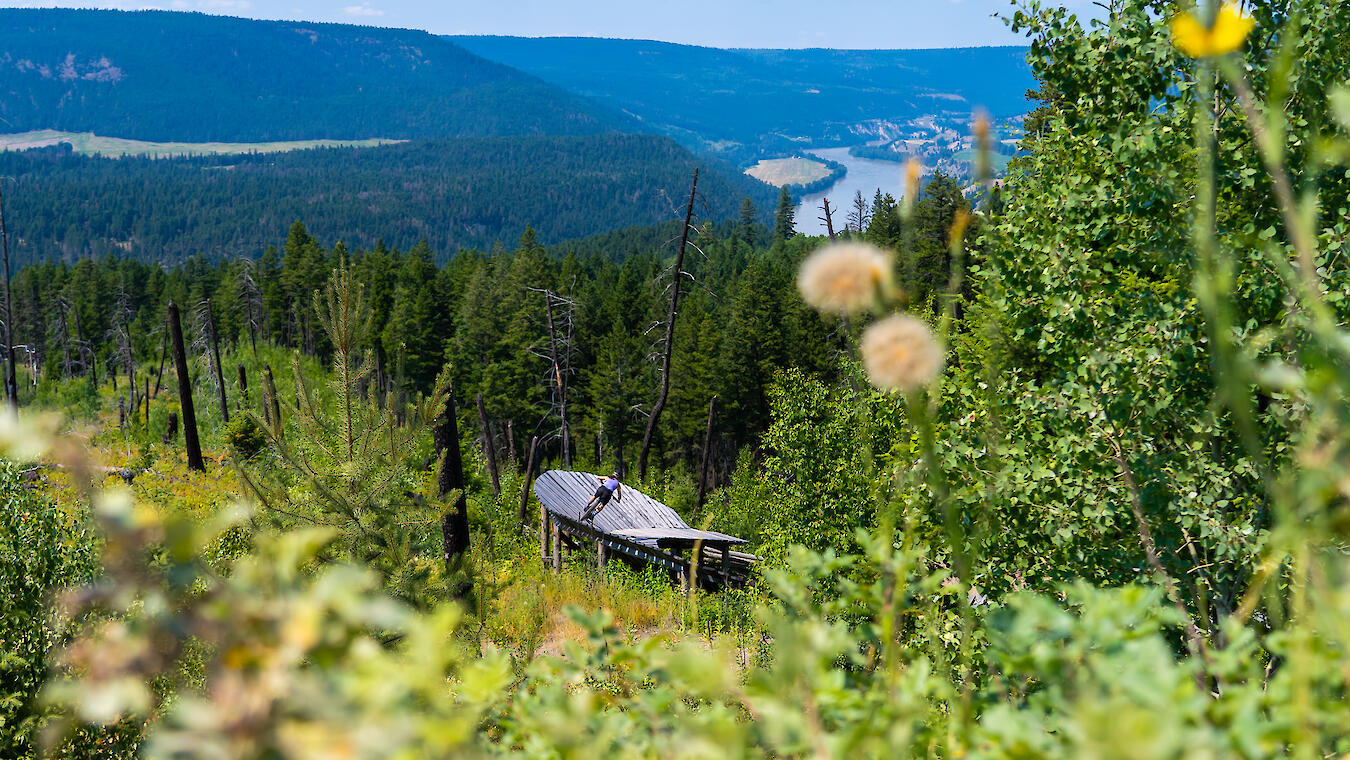 mountain biking in Williams Lake