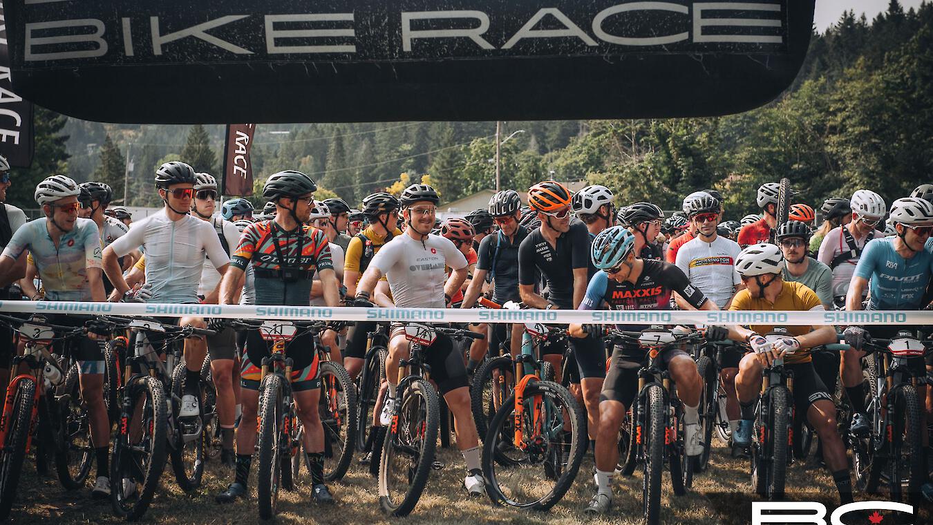 bike race start line